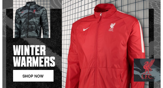 Winter Warmers. Shop Liverpool Training Wear Now. 