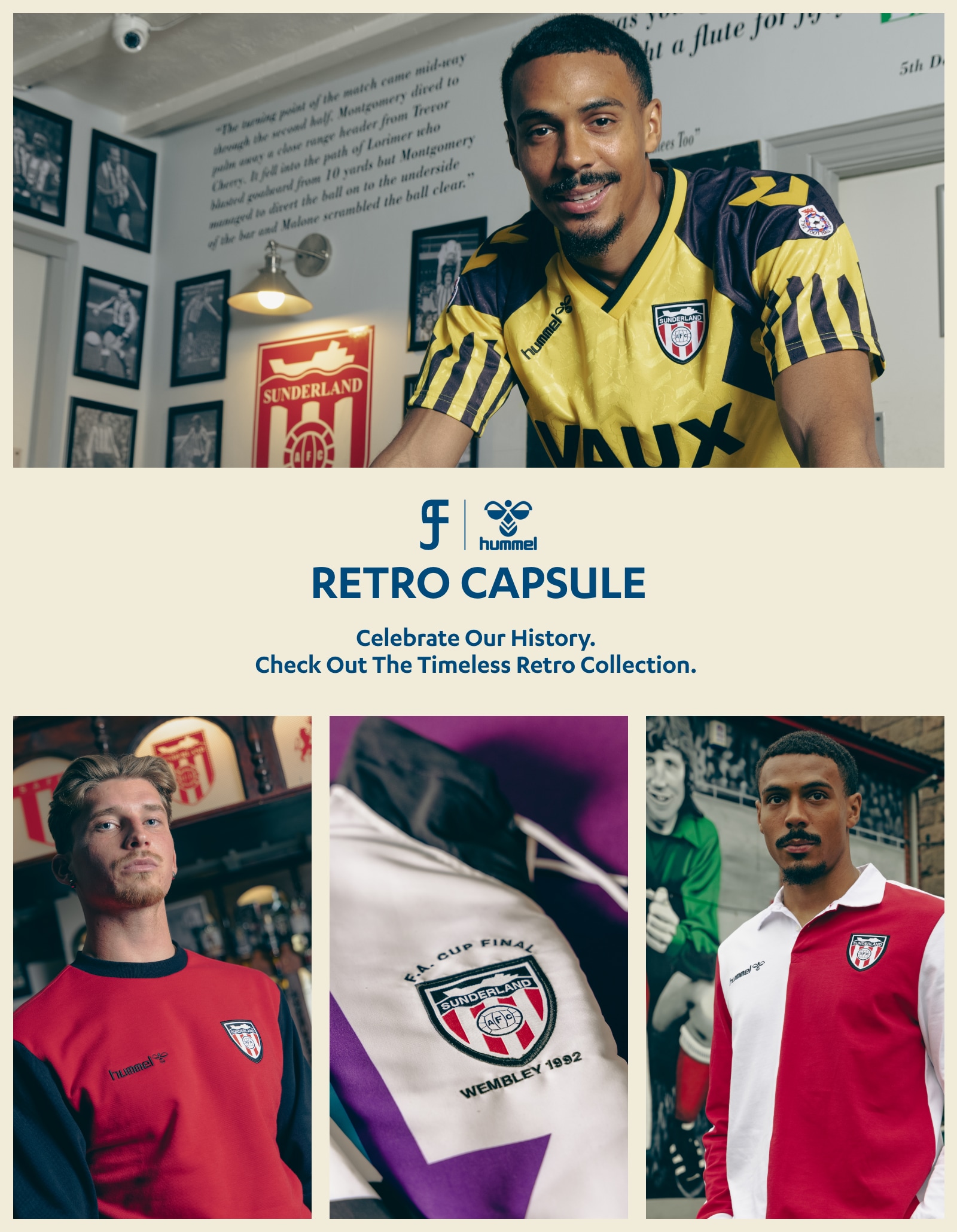 RETRO CAPSULE. Celebrate our history. Check out the timeless retro collection. 