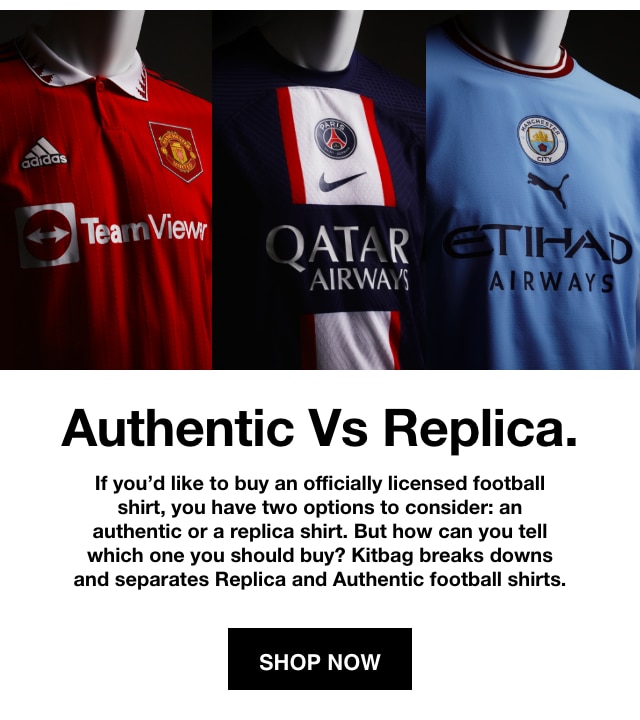 What are the differences between authentic and replica jerseys