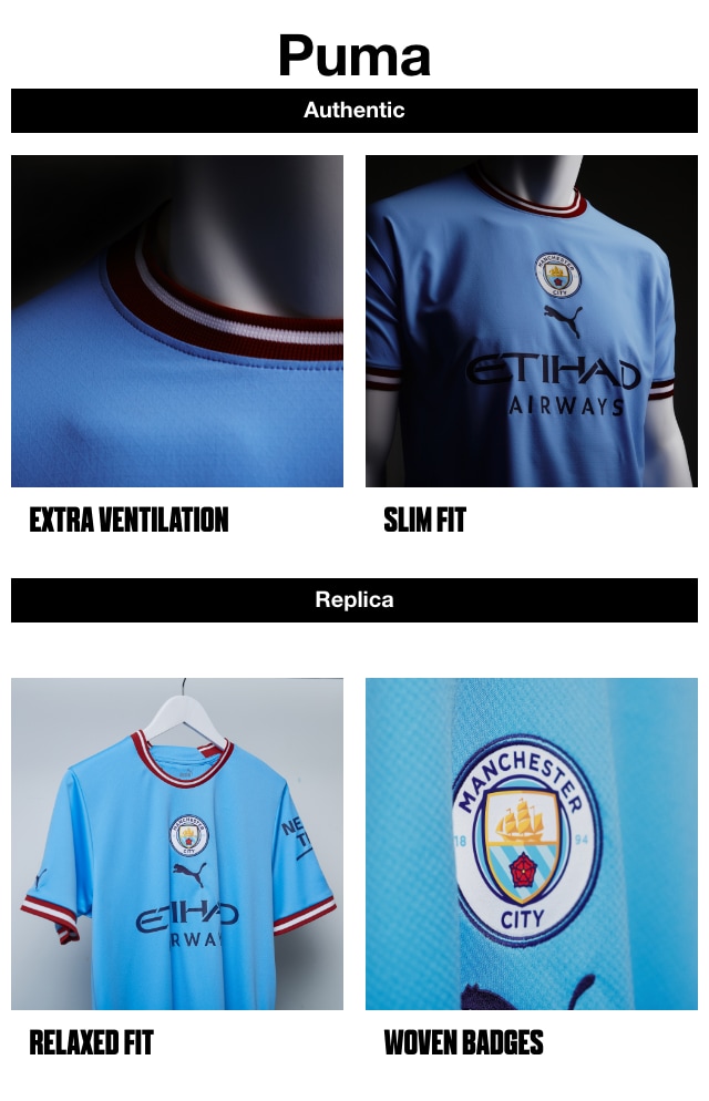 Authentic vs. replica football shirts: what's the difference?