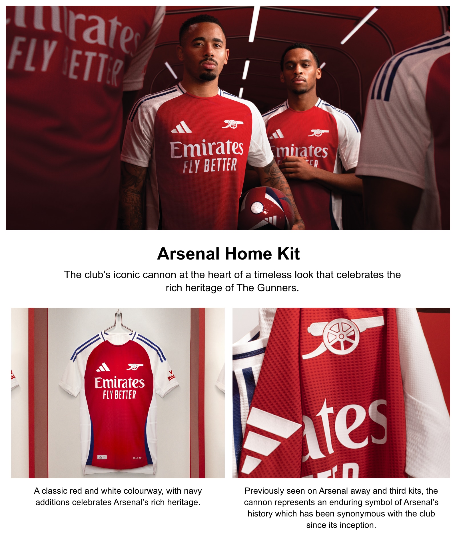 Shop The New Arsenal Home Kit