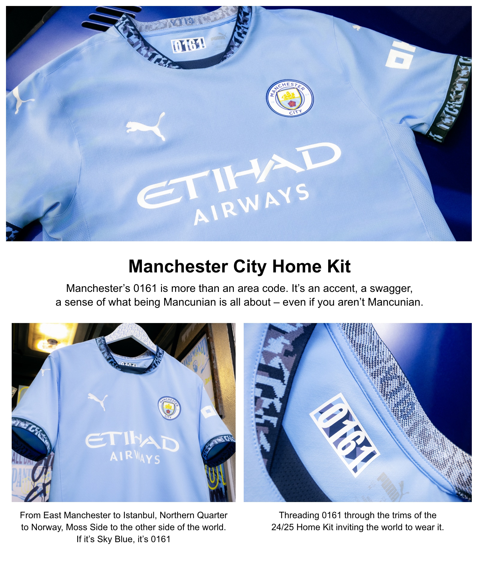 Shop The New Manchester City Home Kit